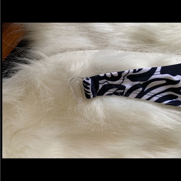 Xhilaration Women’s Bikini Set Navy Blue&White - Picture 6 of 10